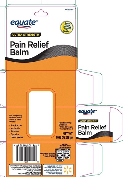 Principal Display Panel (07128 Equate Wal2104107r01 Painreliefbalm Mono V07128a R2)